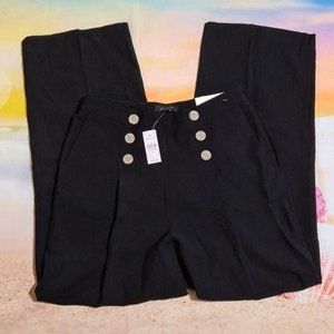 Ann Taylor Wide Leg Pleated Trousers Size 8 NWT